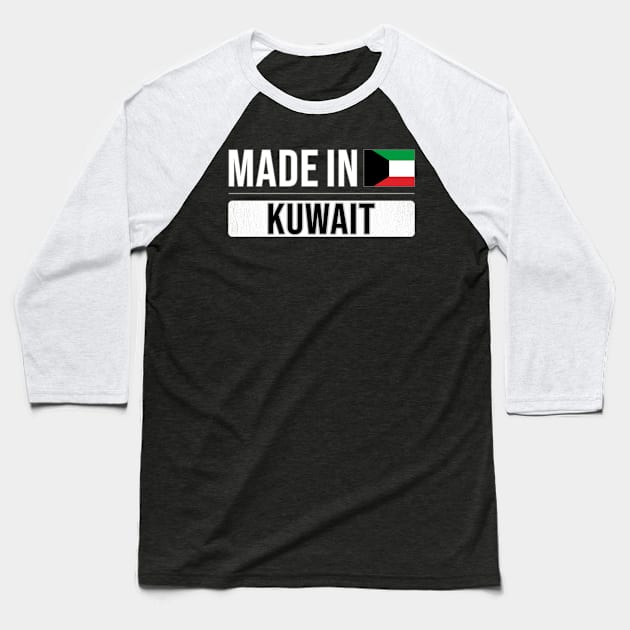 Made In Kuwait - Gift for Kuwaiti With Roots From Kuwait Baseball T-Shirt by Country Flags